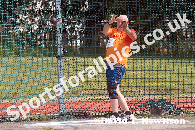 Hammer, 2025 NEMAA Track and Field, Monkton. Photo: David T. Hewitson/Sports for All Pics